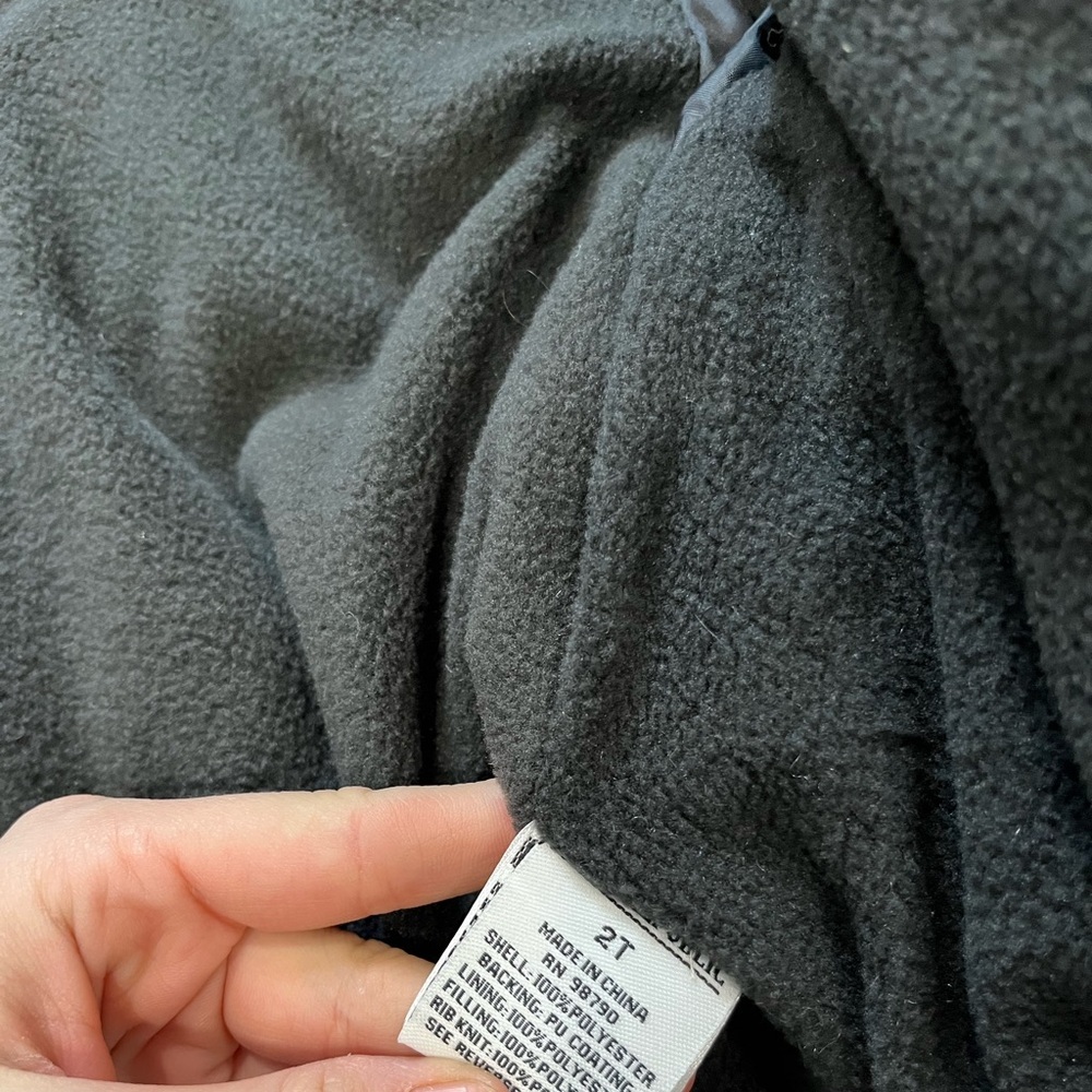 Urban Republic Kids Hooded Puffer Jacket in Pink and Cream Checkered Pattern - Picture 5 of 6